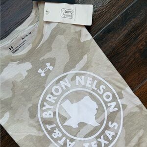 Under Armour AT&T Byron Nelson Texas Camo Tee Mens XL NWT Golf